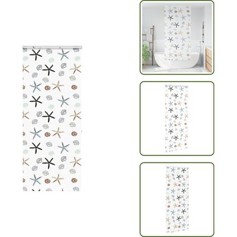 Store enrouleur de douche avec cassette largeur du tissu 96 cm - Store Enrouleur De Douche - Stores Enrouleurs De Douche - Store De Douche - Rideau De Douche Enroulable (1/5)