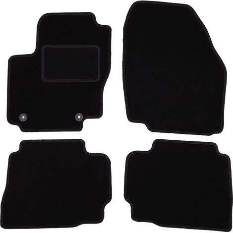 Tapis en velours noir pour : Ford Mondeo MK4 liftback, berline, break (2007-2012) (1/5)