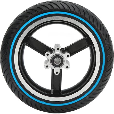 Roue avant de trottinette électrique Kugoo M4, pneu 8,5 pouces avec moyeu en nid d'abeille LYH L002, pièce de rechange bleue (1/5)