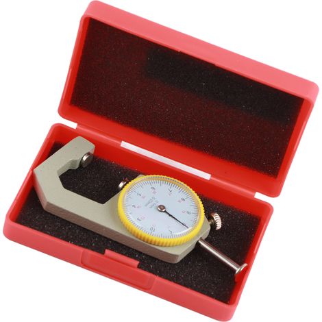 Jauge d'épaisseur manuelle 0-20 mm avec tête plate (1/5)