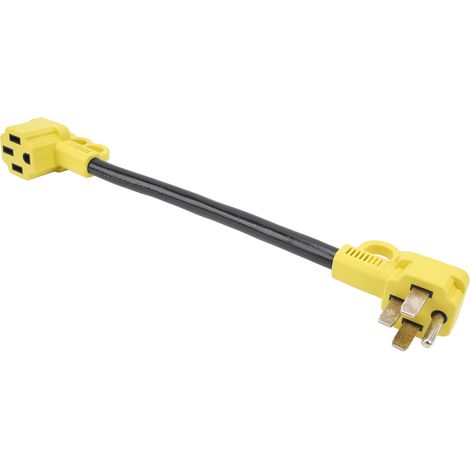50A Wohnmobil-Ladegerät-Netzkabeladapter 14‑50P Stecker auf 14‑50P Buchse, flexibler Kabelstecker für Yacht/Camping (1/5)