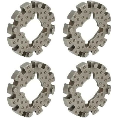 4 Pièces Adaptateur de Lame, Adaptateur Universel pour Lame de Scie Oscillante, Adaptateur Oscillant Starlock Robuste et Simple d'Utilisation (1/5)