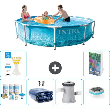 Frame Pool Rund - 305x76 cm - 7-teilig S160