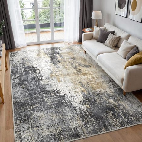 Tapis Salon Résumé 120x170cm Lavable en Machine Rug (1/5)