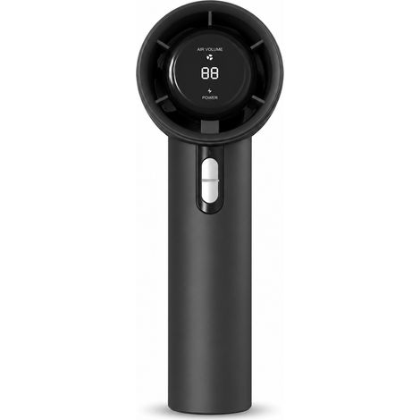 Ventilateur Portable Rechargeable à Main ABS pour Voyage Noir (1/5)