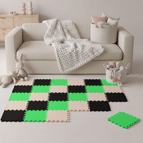 27 Pezzi Tappetino Puzzle per Bambini-30x30 Tappeto Neonato Tatami Gioco Bimbo