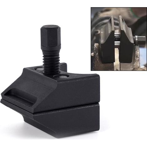 Séparateur de bras de suspension pour voiture – Outil de démontage de rotule, support d’expansion pour moyeu et bras oscillant – Compatible avec la plupart des véhicules européens dengyankun (1/4)
