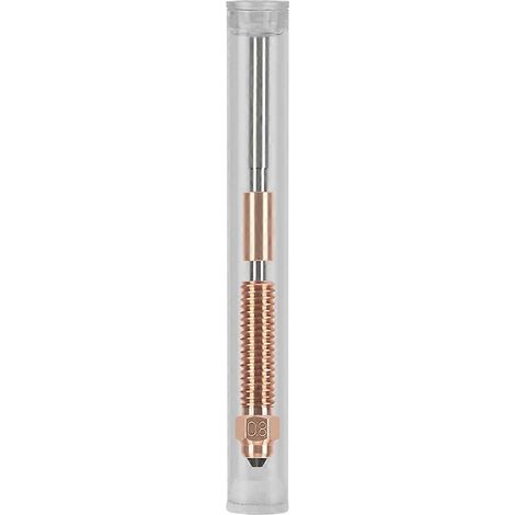 Für Creality K1C/K1 Max/Ender-3 V3 Düse, Hochleistungs-Bimetall-Kupfer-Titan-Düsen, All-in-One-Schnellwechseldüse 0,8 mm (0,8 mm)