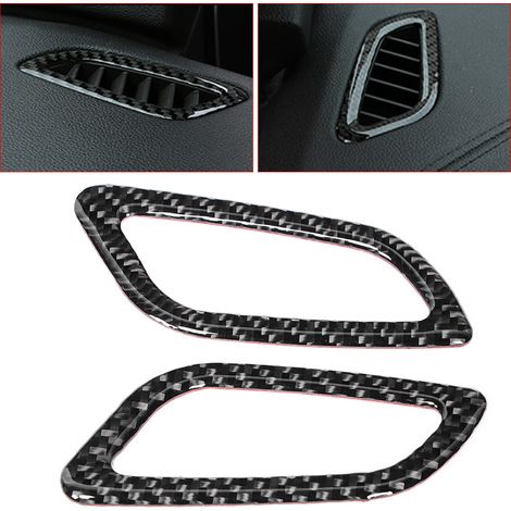 2 Stück weiche Carbonfaser-Abdeckungen für Lüftungsauslässe im Armaturenbrett, passend für Buick Regal 2017-2020 (1/5)