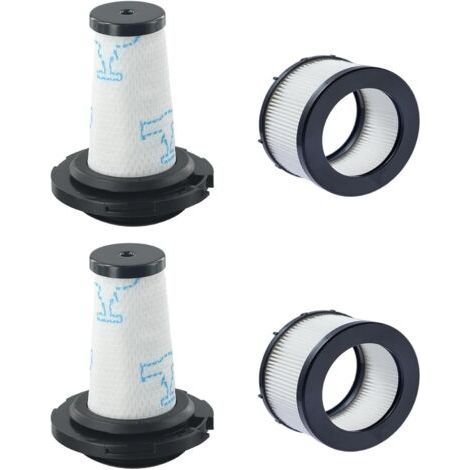 Set di 4 filtri per aspirapolvere (prefiltro e filtro motore) per Rowenta X-Force Flex 9.60 e X-Nano Essential. Lavabili e riutilizzabili. Compatibile con i modelli RH20 e RH11. Confezione in cartone (1/5)