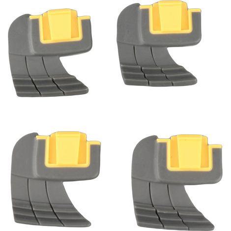 Lot de 4 brosses de nettoyage cycloniques en plastique et caoutchouc, pièces de rechange pour nettoyeur Zodiac MX8 MX6 R0714400 (1/5)