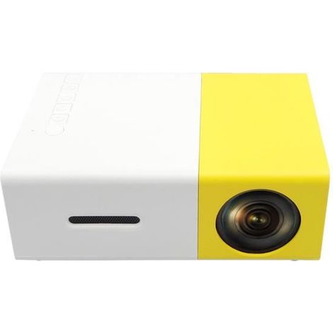 Filiyano – projecteur - Thundeal – Mini projecteur - Thundeal - YG-300 - Résolution HD 1920x1080 - Couleur jaune - Portable (1/4)