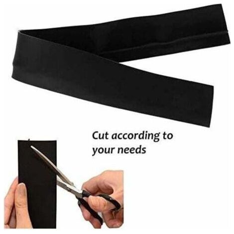 2 Pack 25''/63cm Kitchen Worktop Edging Strip, Silicone Stove Counter Gap Cover, Long Filler Gasket for Sealing Spills Between (1/3)