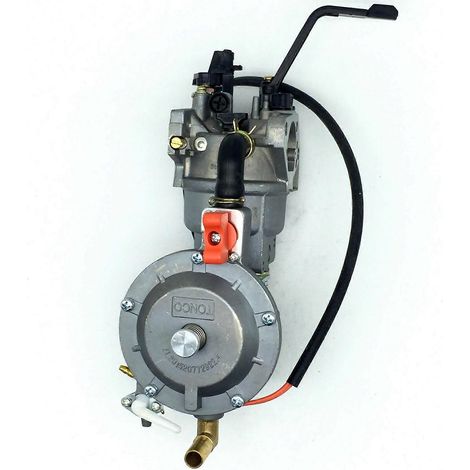 Carburateur double carburant pour générateur (2X), compatible avec les petits moteurs à essence Honda GX390 188F 5-8 kW GPL/GN essence pour motos. (1/5)