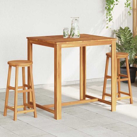 Maison Exclusive - Taburetes de cocina 2 unidades madera maciza d
