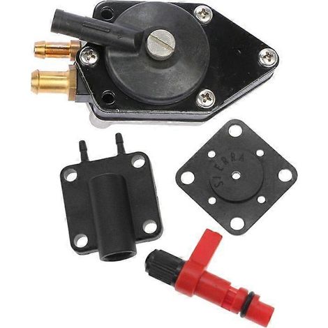 kit d'électrovanne d'amorçage pour moteur Johnson Evinrude et 1 pompe à carburant (références 438559, 385784 et 433390) (1/4)