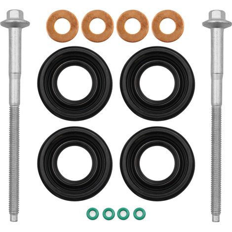 Joint d'étanchéité avec boulon de serrage d'injecteur compatible avec Ford Transit MK7 2.2 TDCi SP diesel (1/4)