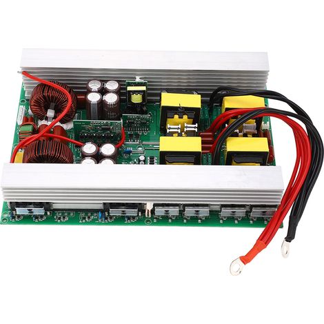 24 V auf 110 V AC Reiner Sinus-Wechselrichter, 3000 W, blanke Leiterplatte, DC-AC-Wandler für Camping, Reisen, Haushalt, Elektronikplatinen (1/5)