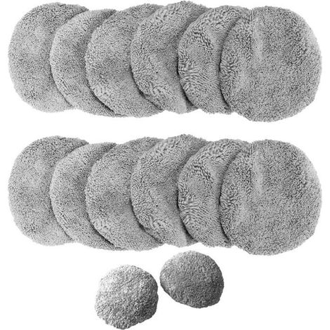 Chiffons pour robot nettoyeur de vitres, lot de 12, compatibles Hobot 168 et 188, remplacement pour nettoyage vitres (1/2)