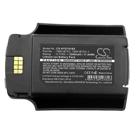 NX - Batterie lecteur codes barres 3.7V 3200mAh - 7600-BTEC7800-BTXC7600-BTXC- (1/3)