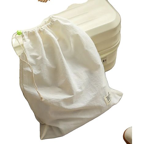 Borsa portaoggetti impermeabile, grande capacità, 36x45 cm - B, BIANCA (1/2)