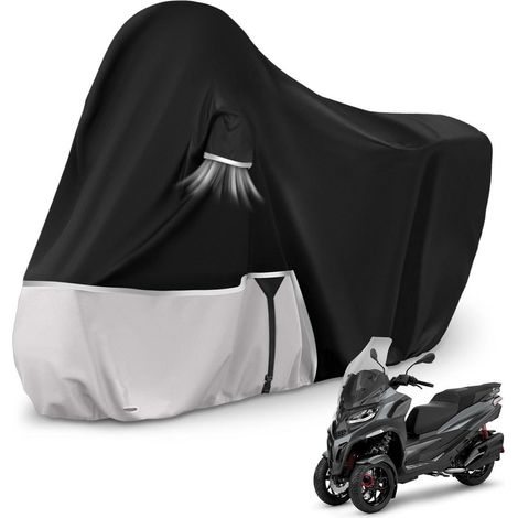 Motorradabdeckung wasserdicht für Piaggio MP3 400/500 (ohne Kofferraum) (1/5)