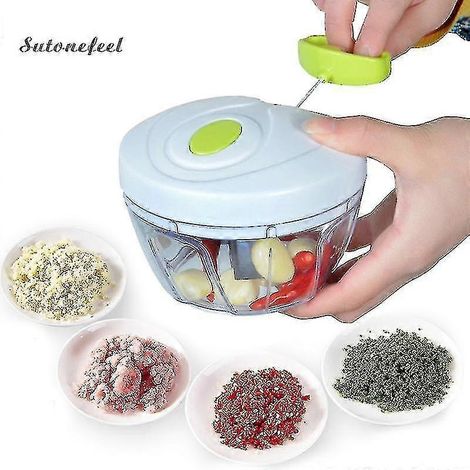 Robot culinaire manuel, râpe, hachoir à légumes et à viande, trancheuse, hachoir à viande, outil de découpe manuelle (1/5)