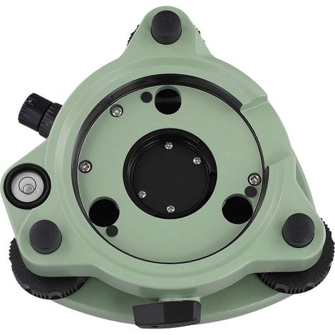 Tribrach à trois mâchoires avec plomb optique, vis de base de 5/8 pouce pour station totale suisse à trois mâchoires (1/5)