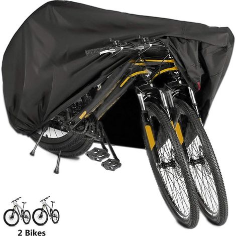 Housse pour Vélo, 190T Nylon Housse de Pluie de Vélo Étanche Anti Poussière Protection UV Housse de Vélo (1/5)
