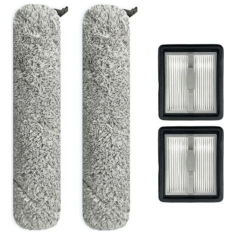 4 PièCes pour Bissell X7 3350F 2832Z 2955Z Brosse de Sol pour Aspirateur Sans Fil et Accessoires de Remplacement de Filtre Hepa (1/4)