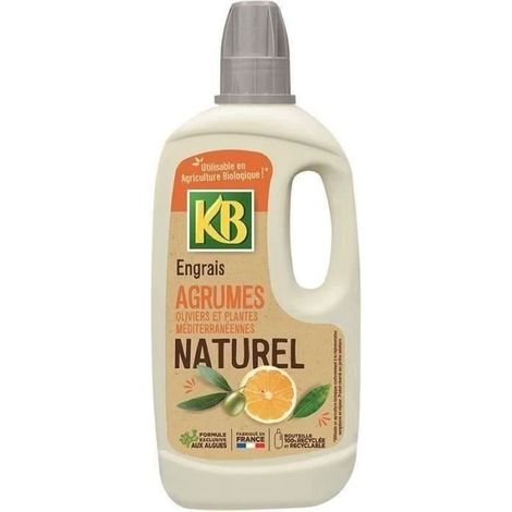 Natürlicher Dünger Zitrusfrüchte, Olivenbäume und Mittelmeerpflanzen 1L