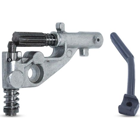 Pompe à Huile pour Husqvarna 357XP 359 455 460 461 465, Pompe a Huile avec Tuyau d'huile Tronçonneuse Série Rancher Pièces de Rechange Oil Pump Remplacement Accessoire (1/5)