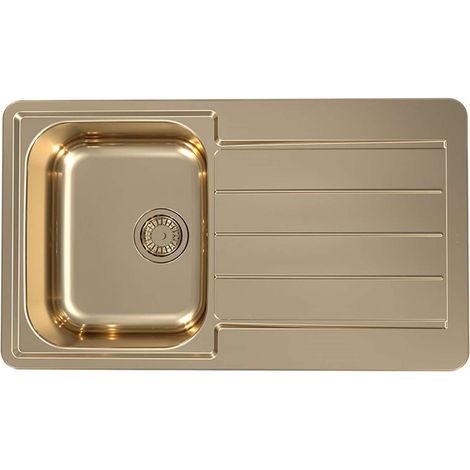 Alveus Line Monarch - Évier 86x50 cm, bronze 1103786 (1/2)