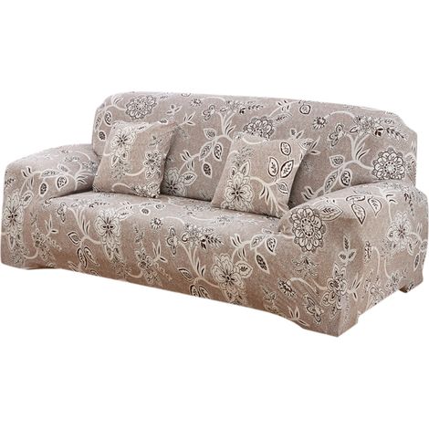 Housse de canapé élastique imperméable pour canapé 3 places, protection anti-taches en polyester spandex doux et résistant (1/4)