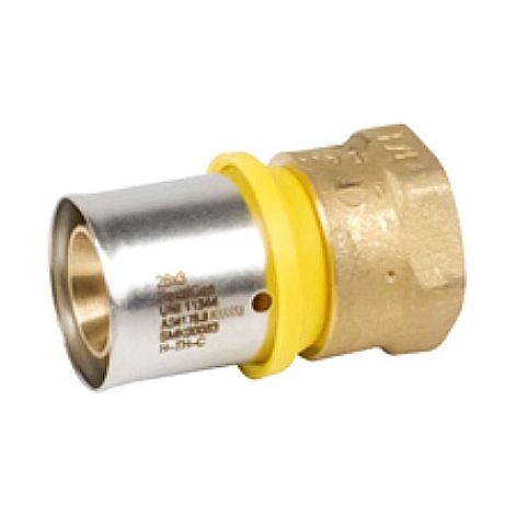Raccordo diritto femmina 16x2 x 1/2" - Pexal Gas - raccordo a pressare VS0180305 (1/2)