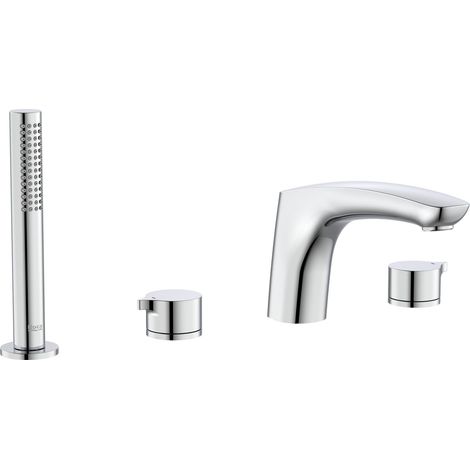 Grifo bimando de repisa para baño-ducha INSIGNIA - ROCA (1/2)