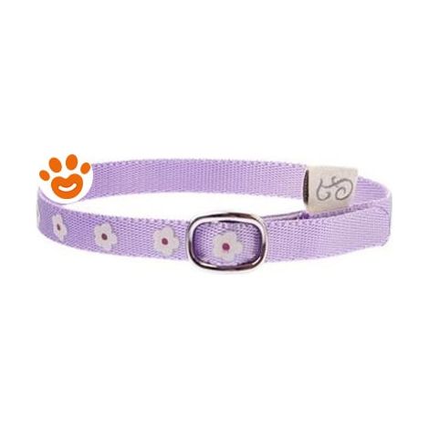 Ferribiella Cat Collare Flower Lilla - Confezione 1 Pezzo -