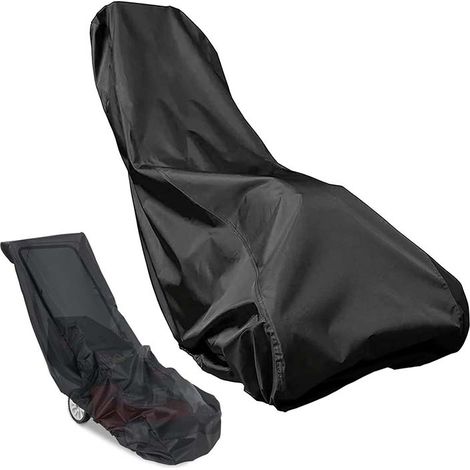 Housse de Tondeuse à Gazon, Housse de Tondeuse Oxford 210D Résistante à l'eau Résistante à l'eau pour l'extérieur/l'intérieur avec Cordon de Serrage et sac de Rangement 193 x 112 x 64 cm (1/5)