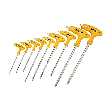 Clés Torx en T T10-T50, jeu de 9