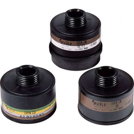 EKASTU SEKUR FILTRE COMBINÉ DIRIN 230 A2-P3R 422 786 CLASSE DE FILTRE/NIVEAU D (1/3)