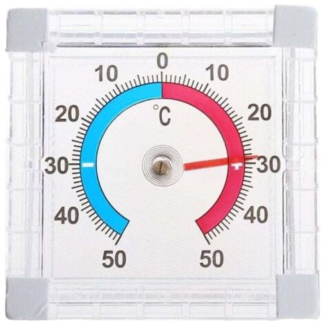 BUNTHAUS PA Fenster-, Innen- und Außenthermometer, Größe: 7,67,62,3 cm – 1 Stück (1/4)