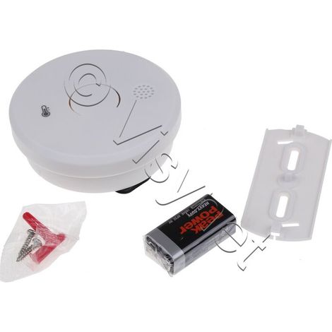 Fito - detecteur de chaleur -incl.9v batterie - ha163 - (1/3)