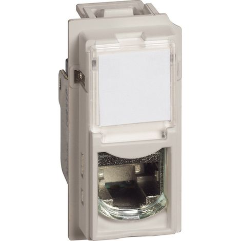 Bticino living now presa dati rj45 toolless stp cat6 sabbia