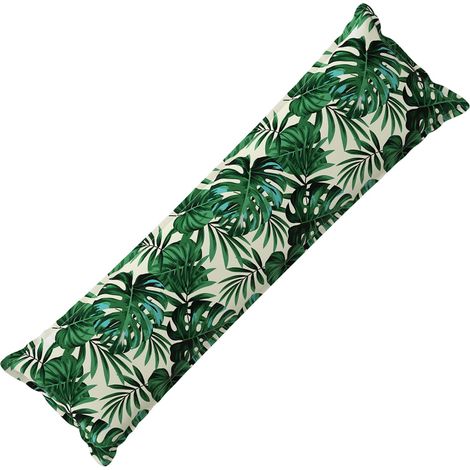 Funda de almohada HOUTEN Estampado de hojas 40 x 145 cm vidaXL (1/5)