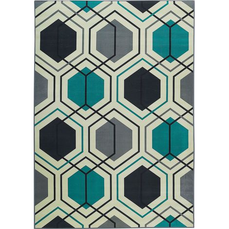 Rug GIRESUN Multicolour 140 x 200 cm (1/5)