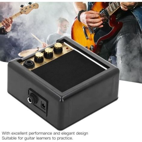 Mini Portable Guitar Amplifier Small Speaker Musical Instrument Accessories PG-3 3W (1/4)