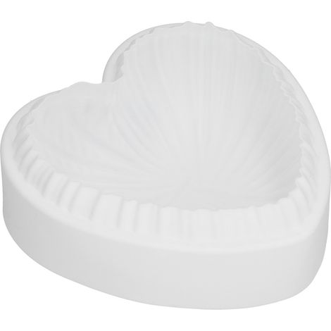 Moule à Gâteau en Silicone Cœur, Accessoire de Pâtisserie pour Anniversaire et Saint-Valentin (1/5)