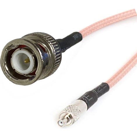 Cavo di collegamento TS9 con connettore BNC RG316 da 15 cm (1/4)