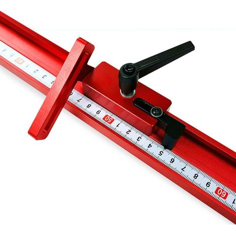 Positionneur de glissière en aluminium de butée de rail de type 45 pour 30mm t - slot t t - Rail menuiserie DIY (1/5)