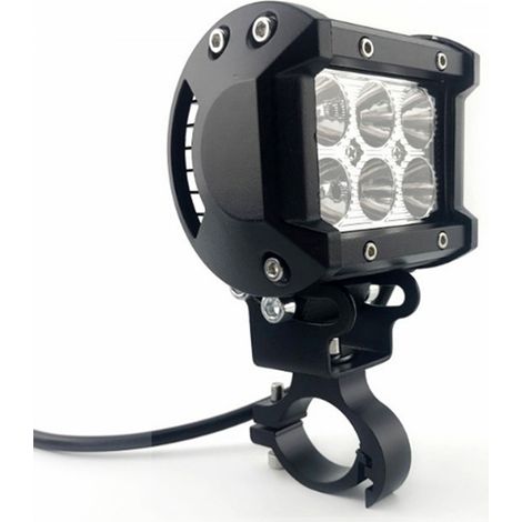 Motorcycle modification parts: external spotlight bracket, electric scooter external headlight bracket, handlebar mounting clip (1/4)